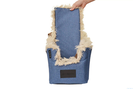 FOTELIK SAMOCHODOWY DLA PSA 2W1 LOCKY JEANS