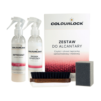 COLOURLOCK ZESTAW DO ALCANTARY - CZYSZCZENIE I KONSERWACJA