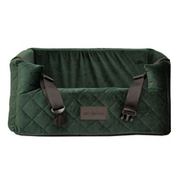 FOTELIK SAMOCHODOWY DLA PSA - MOLLY MEMORY ZIELONY M