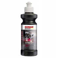 SONAX PROFILINE CUTMAX 06-04 250ML - MOCNO ŚCIERNA PASTA POLERSKA BEZ PYLENIA