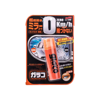 SOFT99 GLACO MIRROR COAT ZERO 40ML - ULTRAHYDROFOBOWA POWŁOKA NA LUSTERKA I KAMERY