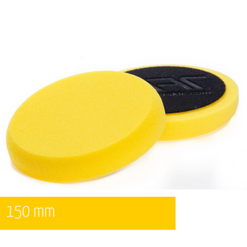 NAT ŻÓŁTA 150MM - ŚREDNIA GĄBKA POLERSKA