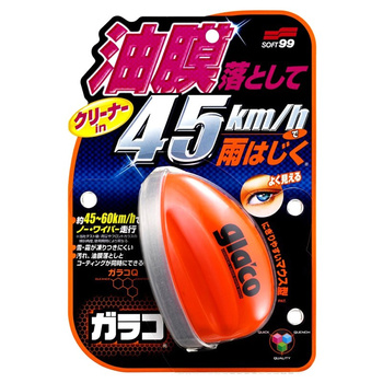 SOFT99 GLACO Q 75ML - NIEWIDZIALNA WYCIERACZKA, JEDNOCZEŚNIE CZYŚCI I ZABEZPIECZA