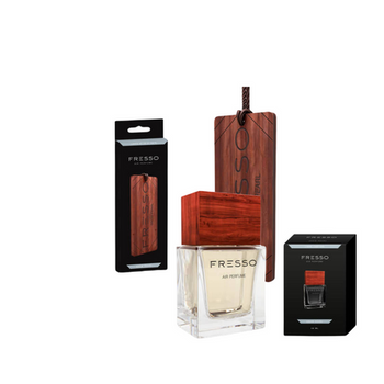 FRESSO SNOW PEARL ZESTAW PERFUMY + ZAWIESZKA