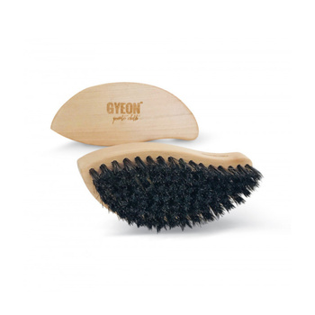 GYEON Q2M LEATHERBRUSH - SZCZOTECZKA DO CZYSZCZENIA SKÓRY Z NATURALNEGO KOŃSKIEGO WŁOSIA