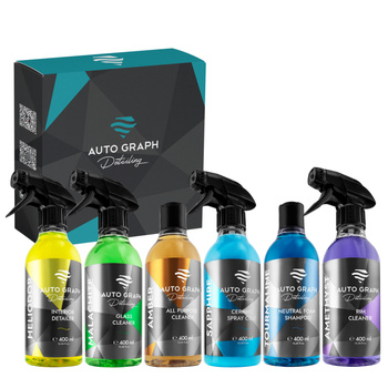 AUTO GRAPH GIFT BOX 1 - ZESTAW KOSMETYKÓW 6 X 400ML