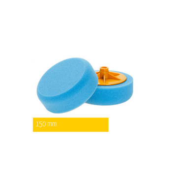 NAT NIEBIESKI TWARDY PAD POLERSKIE 150MM Z MOCOWANIEM NA GWINT M14