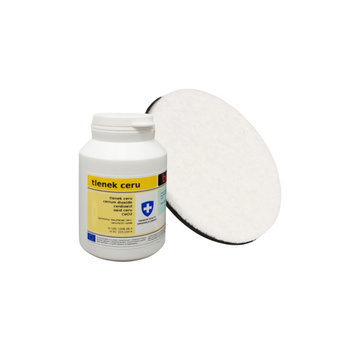 ZESTAW DO POLEROWANIA SZYB - TLENEK CERU + DYSK POLERSKI Z FILCU 130MM