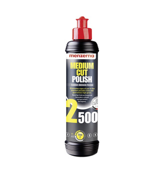 MENZERNA 2500 MEDIUM CUT POLISH 250ML - ŚREDNIO ŚCIERNA PASTA POLERSKA