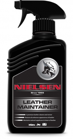 NIELSEN - LEATHER MAINTAINER 0.5L - PREPARAT DO PIELĘGNACJI I CZYSZCZENIA TAPICERKI SKÓRZANEJ 
