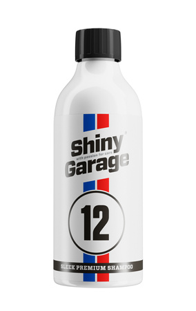 SHINY GARAGE SLEEK PREMIUM SHAMPOO 0,5L - WYDAJNY SZAMPON ZE ŚWIETNYM POŚLIZGIEM
